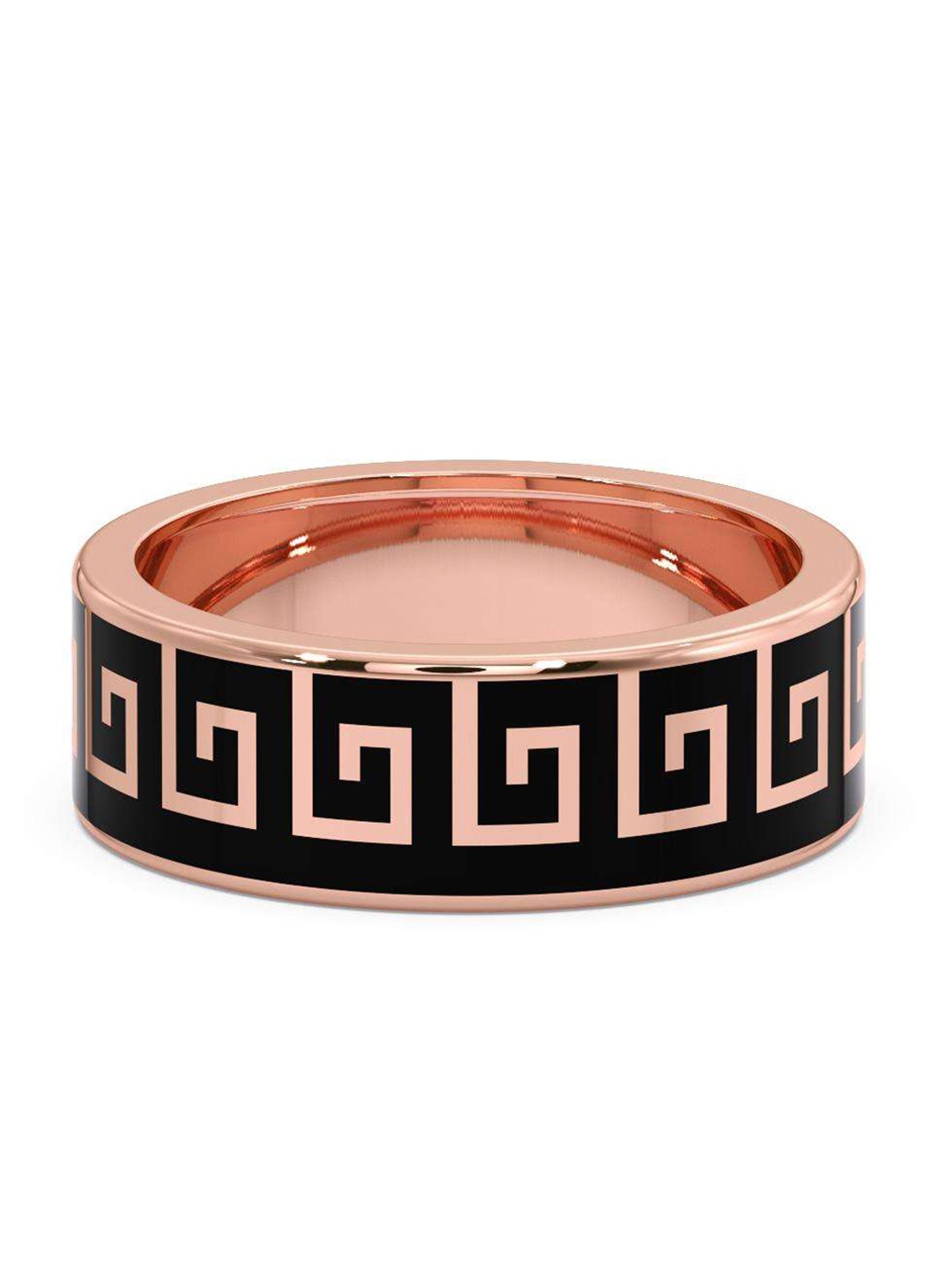 

CANDERE A KALYAN JEWELLERS COMPANY Men 18KT Rose Gold Finger Ring-5.12 gm