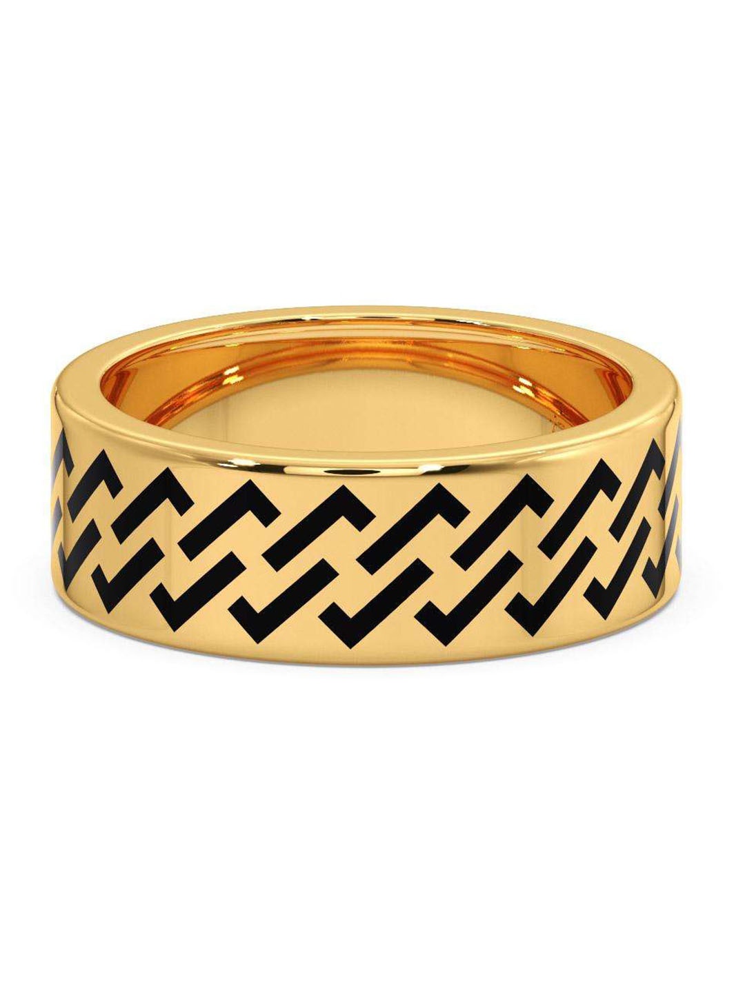 

CANDERE A KALYAN JEWELLERS COMPANY Men 18KT Gold Ring - 5.71 g