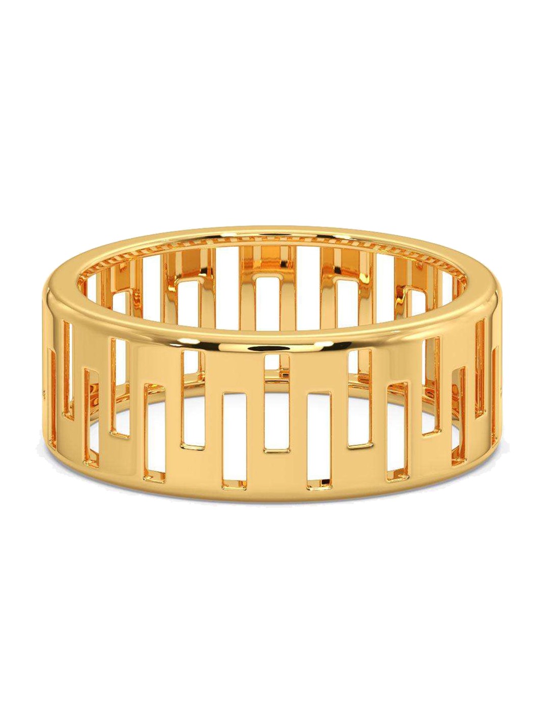 

CANDERE A KALYAN JEWELLERS COMPANY 18KT BIS Hallmark Gold Ring 3.97 g