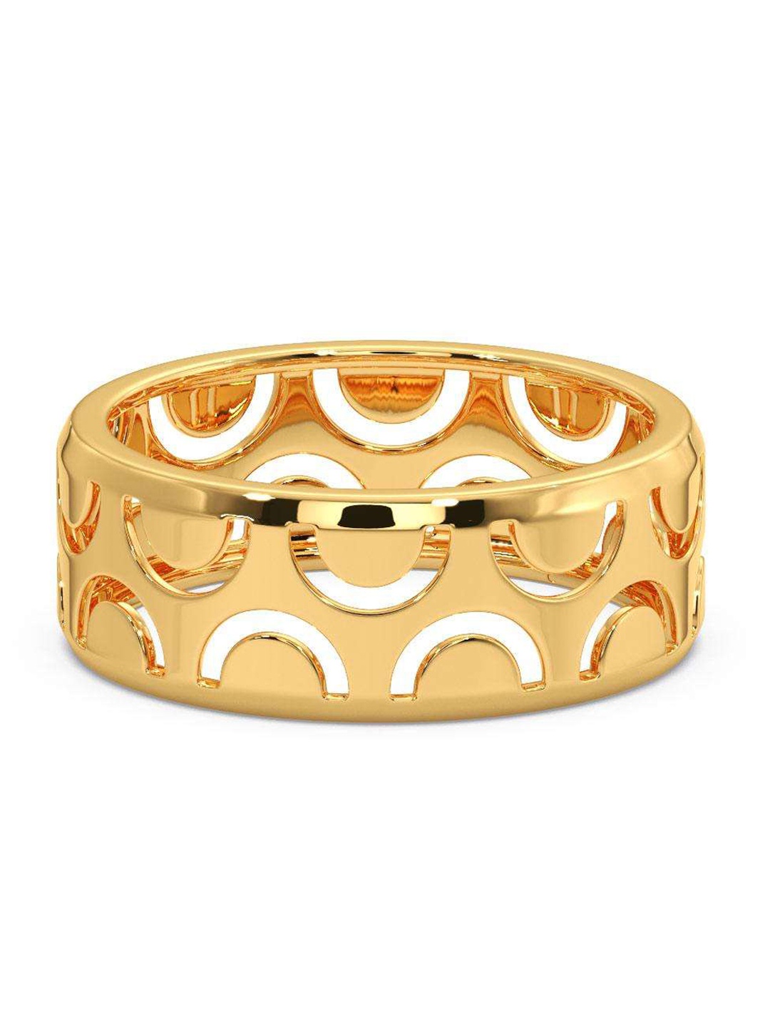 

CANDERE A KALYAN JEWELLERS COMPANY Men 18KT Gold Ring-3.93gm