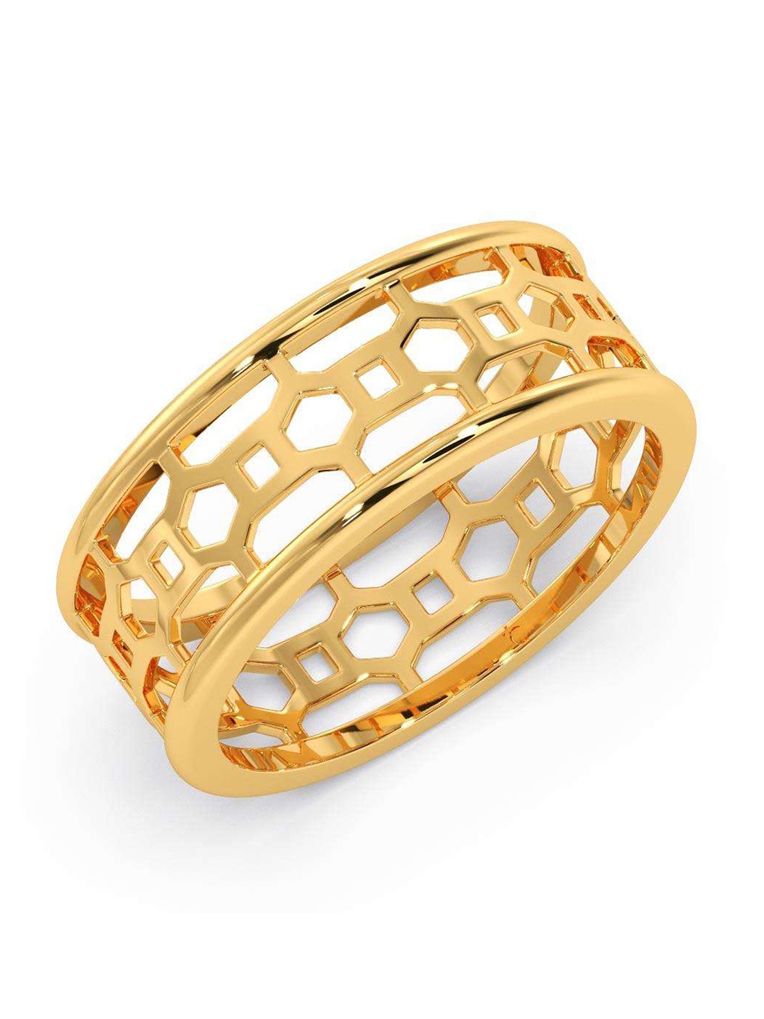 

CANDERE A KALYAN JEWELLERS COMPANY Men 18KT Gold Finger Ring- 4.28 g
