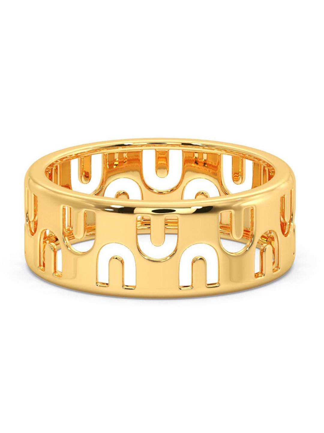 

CANDERE A KALYAN JEWELLERS COMPANY Men 18KT Gold Ring 4.04 g
