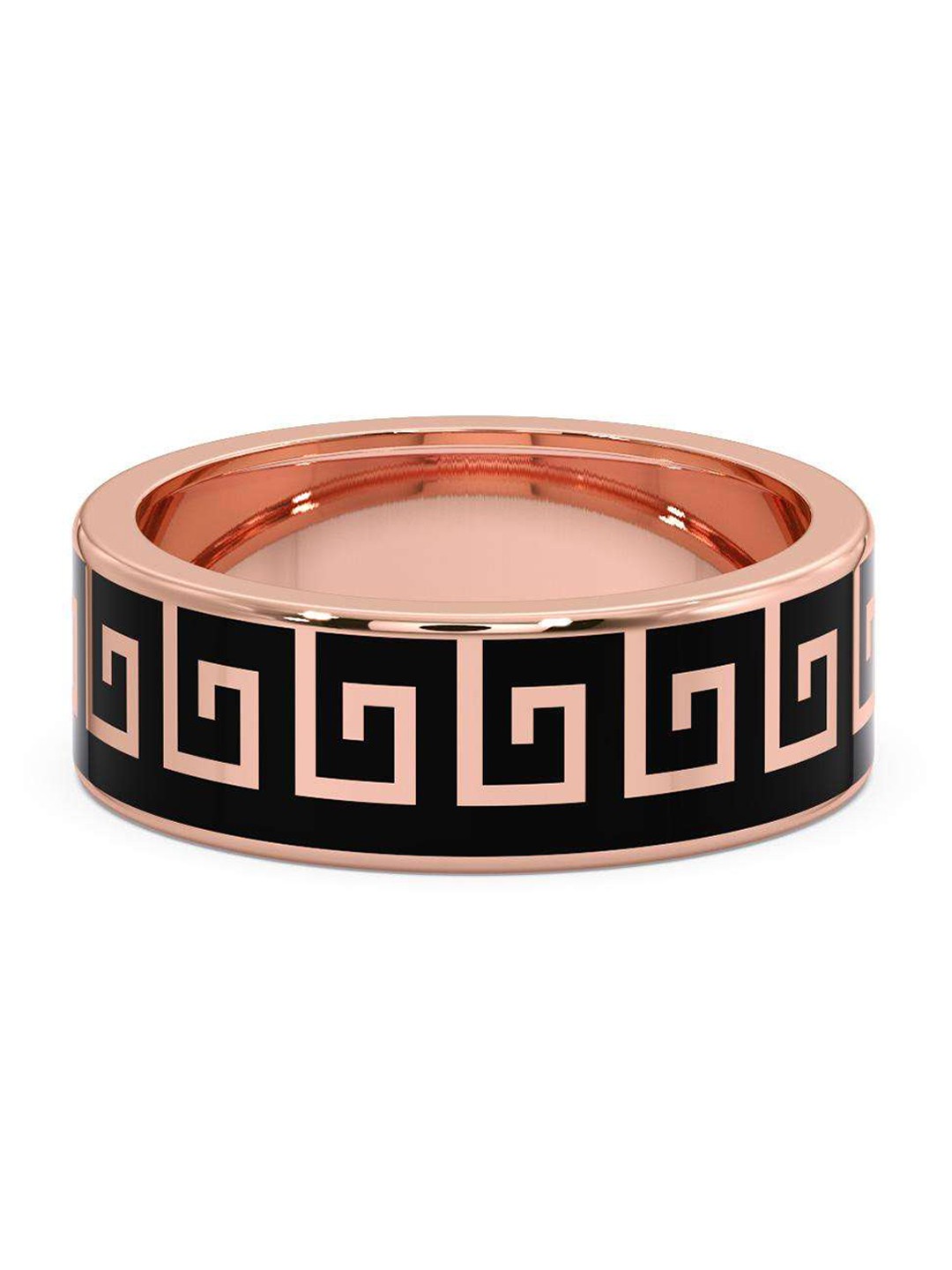 

CANDERE A KALYAN JEWELLERS COMPANY Men 14KT Rose Gold Ring - 4.26 gm