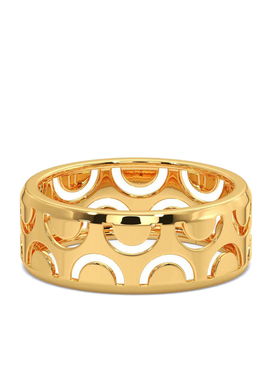 

CANDERE A KALYAN JEWELLERS COMPANY Men 14KT Gold Ring-4gm