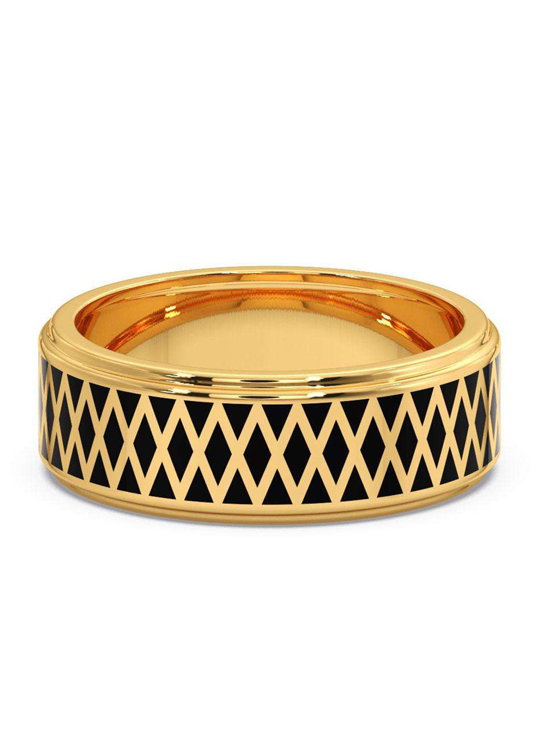 

CANDERE A KALYAN JEWELLERS COMPANY Men 18KT Gold Ring-5.74 g