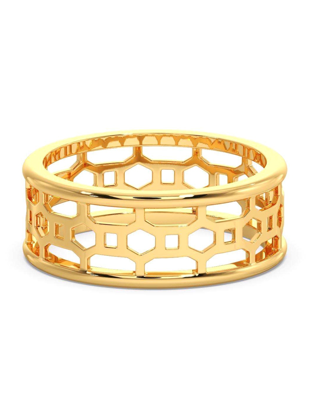 

CANDERE A KALYAN JEWELLERS COMPANY Men 14KT Gold Ring - 3.23 g