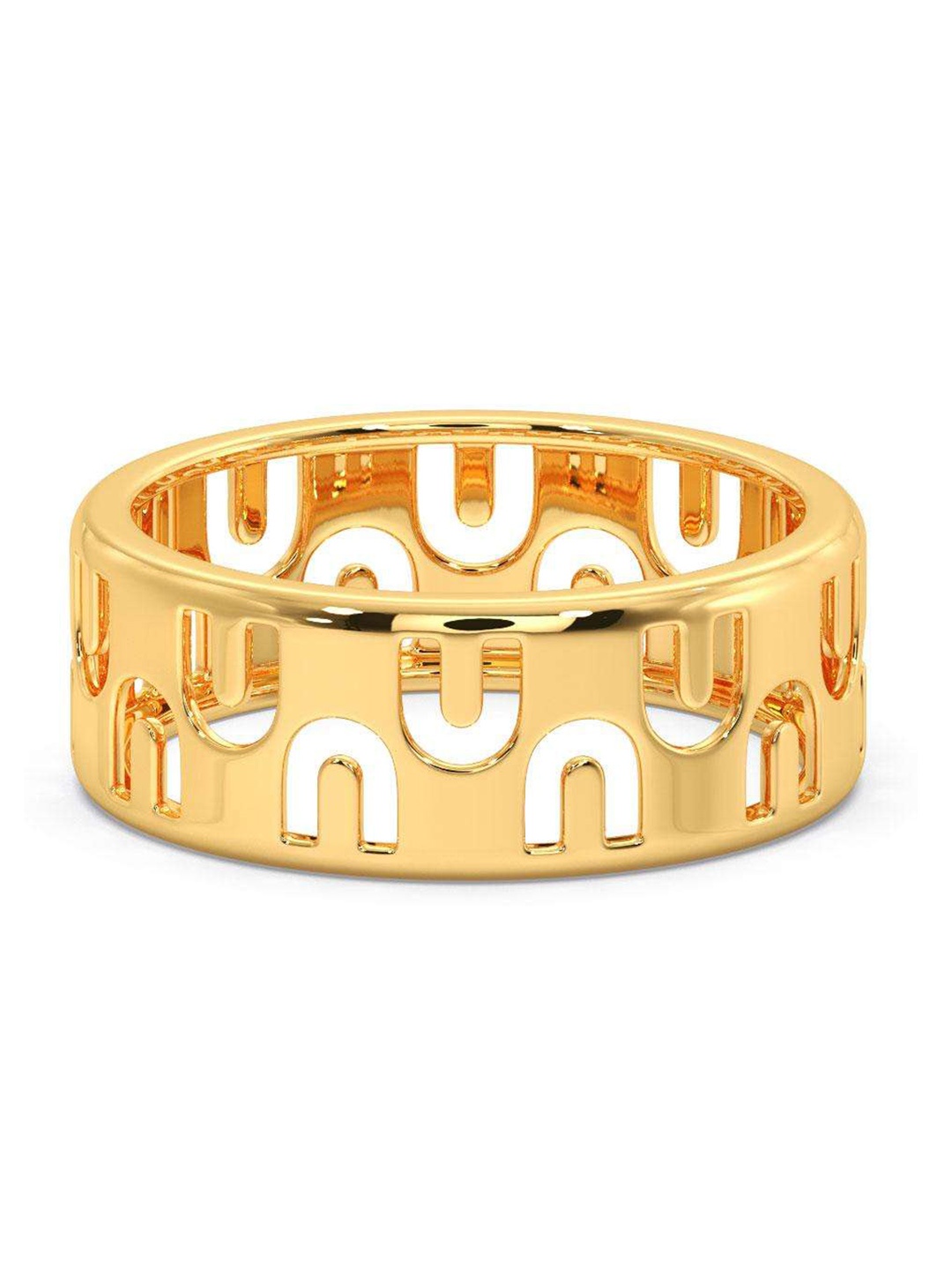 

CANDERE A KALYAN JEWELLERS COMPANY Men 18KT Gold Ring - 3.84 g