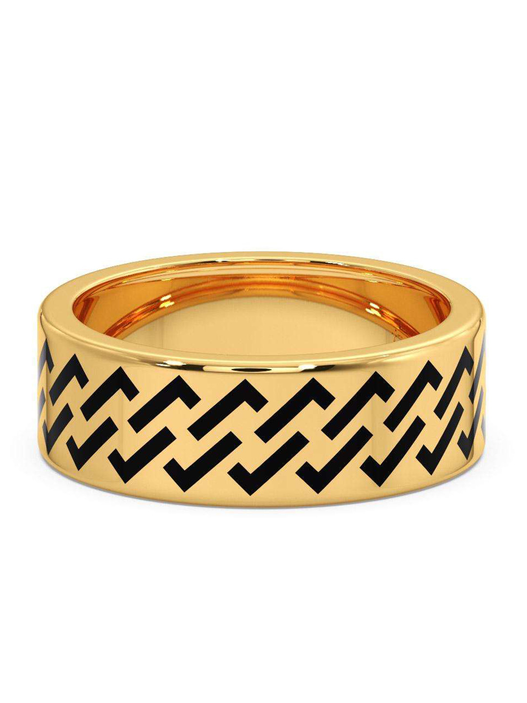 

CANDERE A KALYAN JEWELLERS COMPANY Men 14KT Gold Ring - 4.96 gm