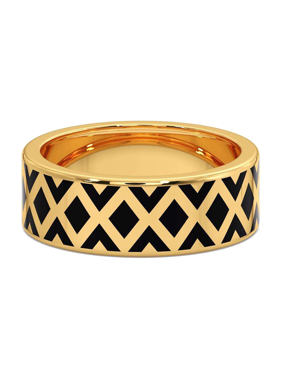 

CANDERE A KALYAN JEWELLERS COMPANY Men 18KT Gold Ring-5.05gm