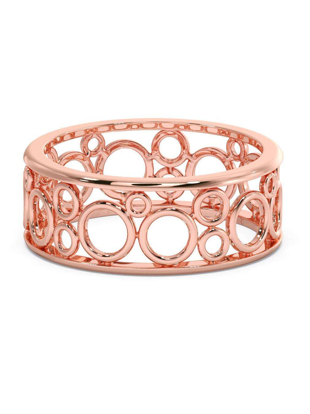 

CANDERE A KALYAN JEWELLERS COMPANY Men 18KT Rose Gold Ring-3.71 gm