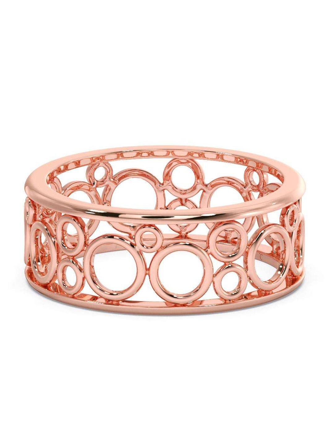 

CANDERE A KALYAN JEWELLERS COMPANY Men 18KT Rose Gold Ring - 3.79 gm