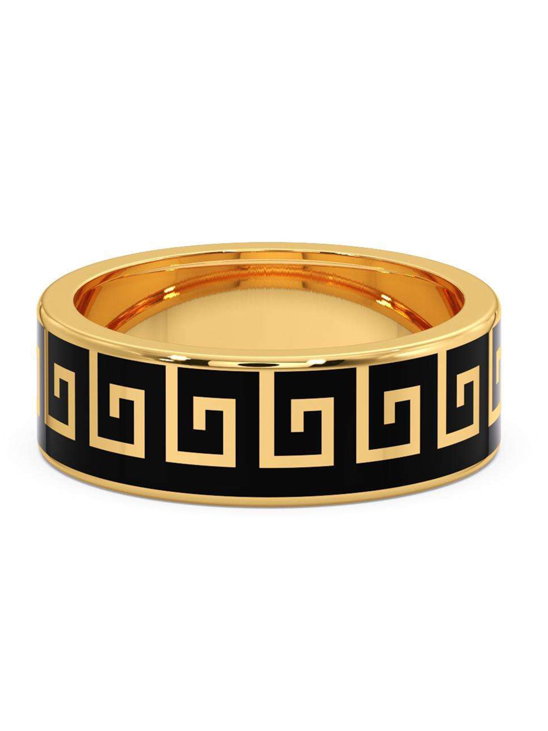 

CANDERE A KALYAN JEWELLERS COMPANY Men 14KT Gold Ring-3.78 gm