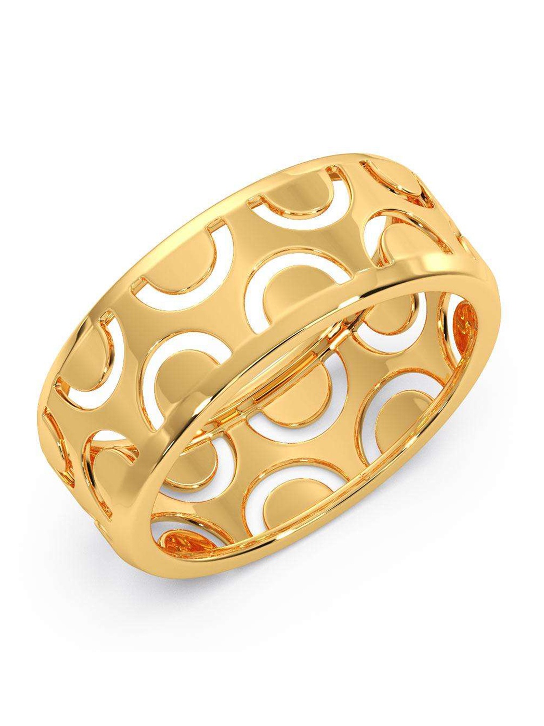 

CANDERE A KALYAN JEWELLERS COMPANY Men 18KT Gold Ring 4.63 g