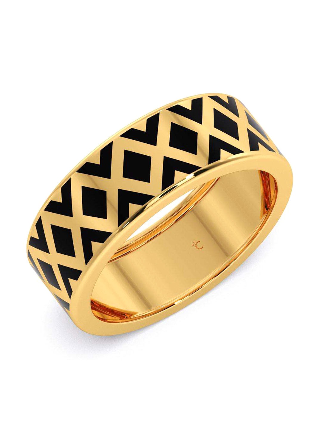 

CANDERE A KALYAN JEWELLERS COMPANY Men 14KT Gold Ring - 4.76 g