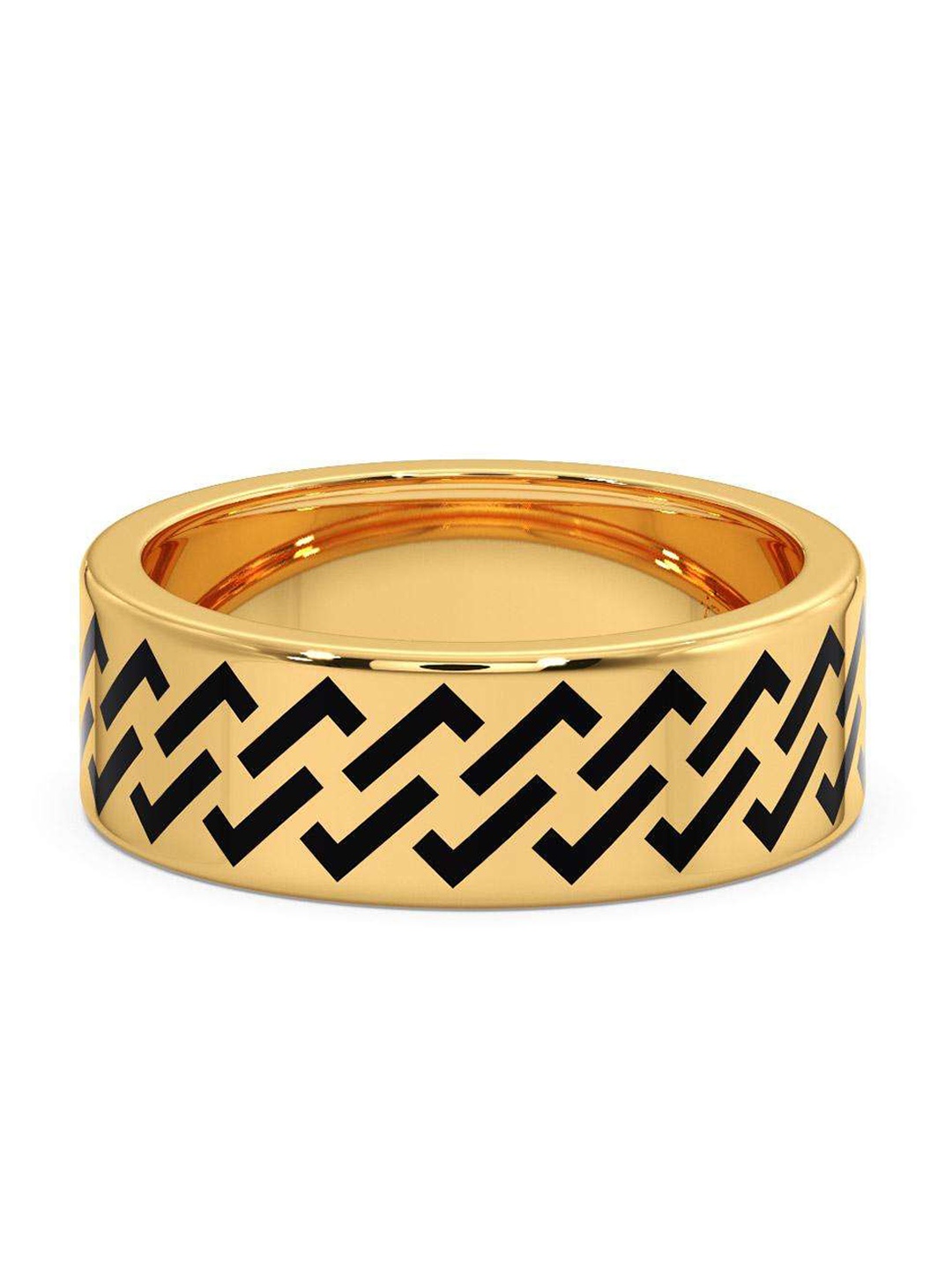 

CANDERE A KALYAN JEWELLERS COMPANY Men 14KT Gold Ring-4.59gm