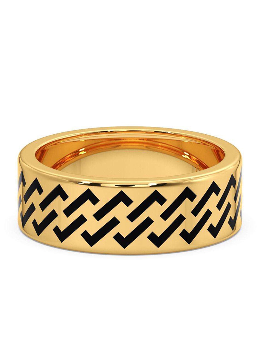 

CANDERE A KALYAN JEWELLERS COMPANY Men 14KT Gold Ring-5.32gm