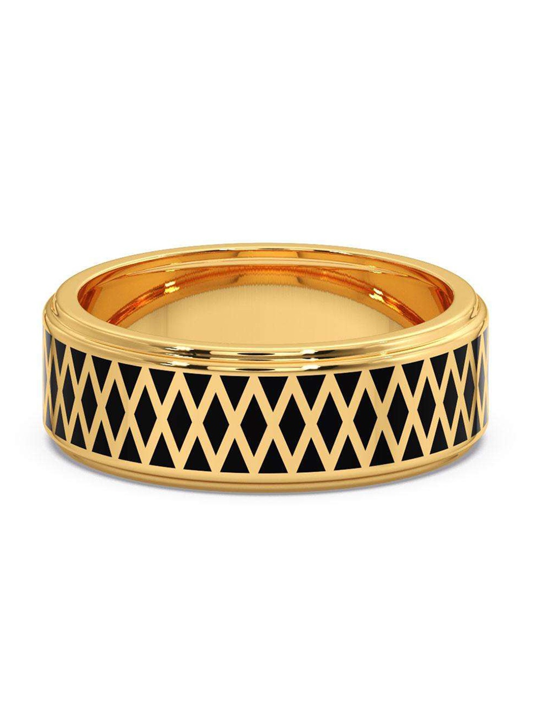 

CANDERE A KALYAN JEWELLERS COMPANY Men 14KT Gold Ring - 4.35 gm