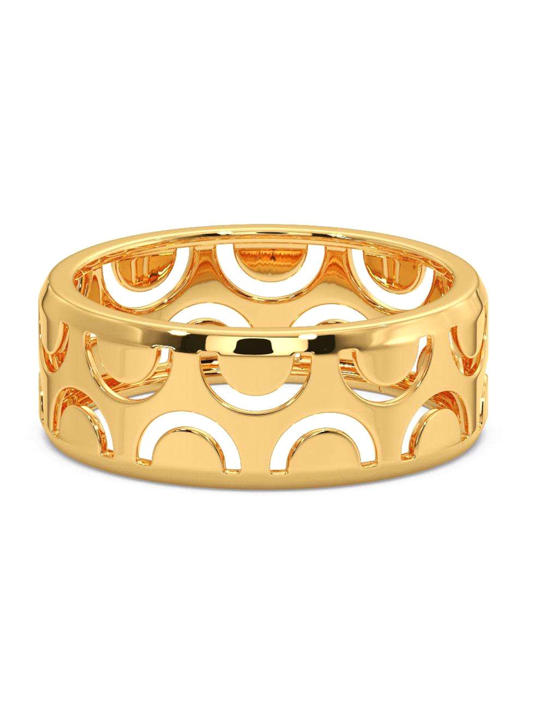 

CANDERE A KALYAN JEWELLERS COMPANY Men 18KT Gold Ring-4.34gm