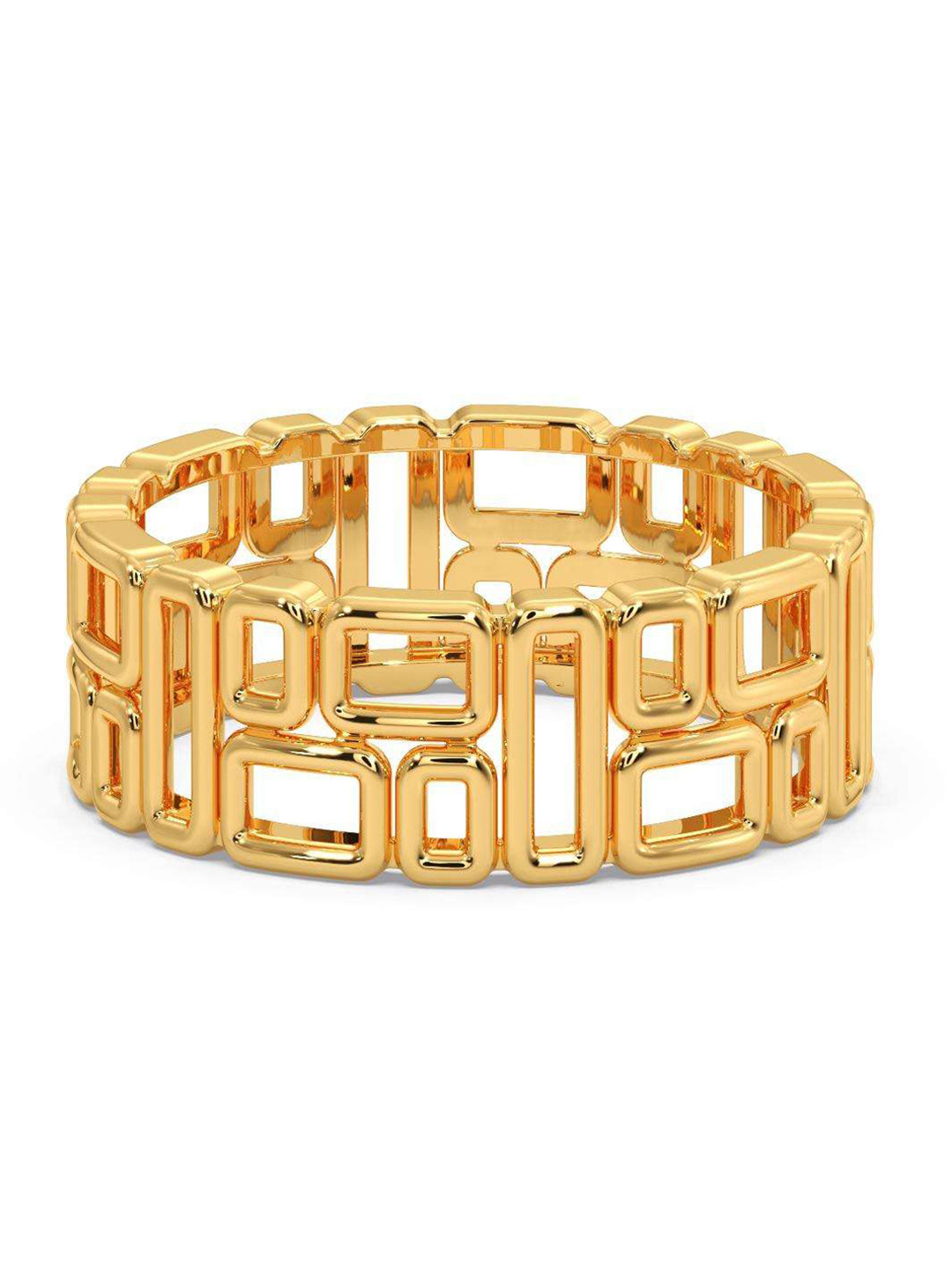 

CANDERE A KALYAN JEWELLERS COMPANY Men 18KT Gold Ring-4.29 gm