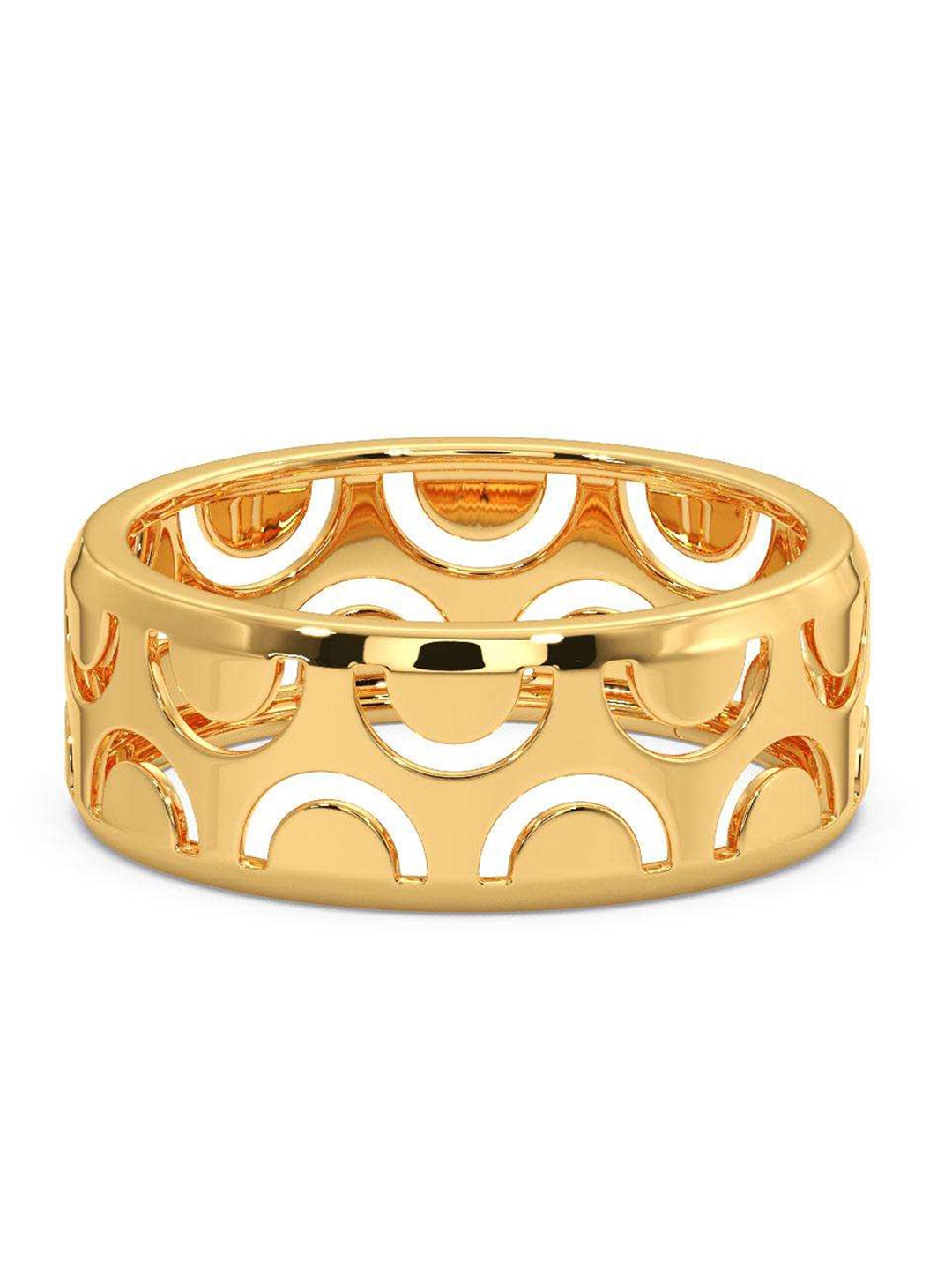 

CANDERE A KALYAN JEWELLERS COMPANY Men 14KT Gold Ring - 3.38 gm