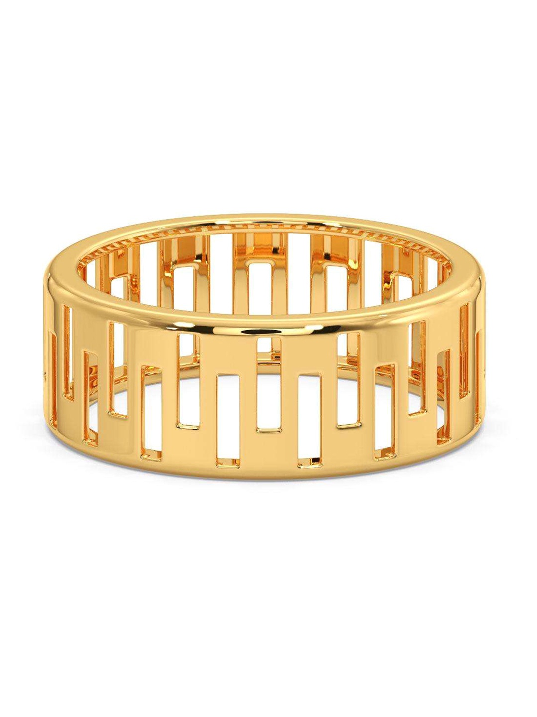 

CANDERE A KALYAN JEWELLERS COMPANY Men 18KT BIS Hallmark Gold Ring - 3.71 g