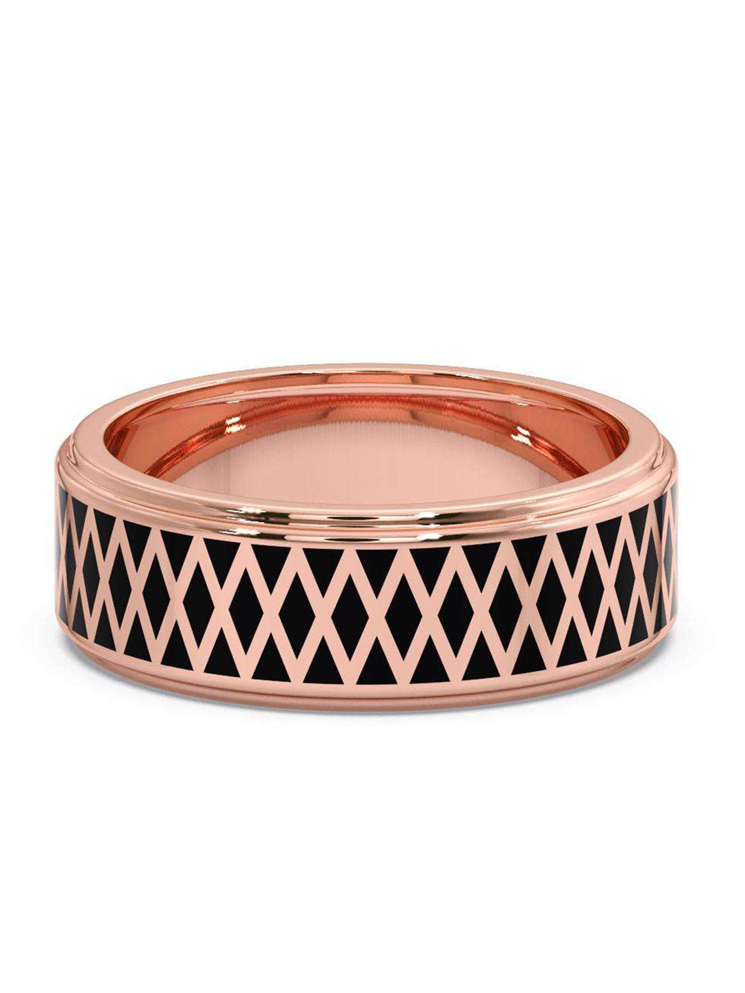 

CANDERE A KALYAN JEWELLERS COMPANY Men 18KT Rose Gold Ring - 4.66 g