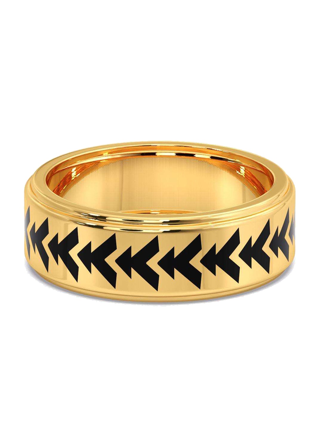 

CANDERE A KALYAN JEWELLERS COMPANY Men 14KT Gold Ring-4.34gm
