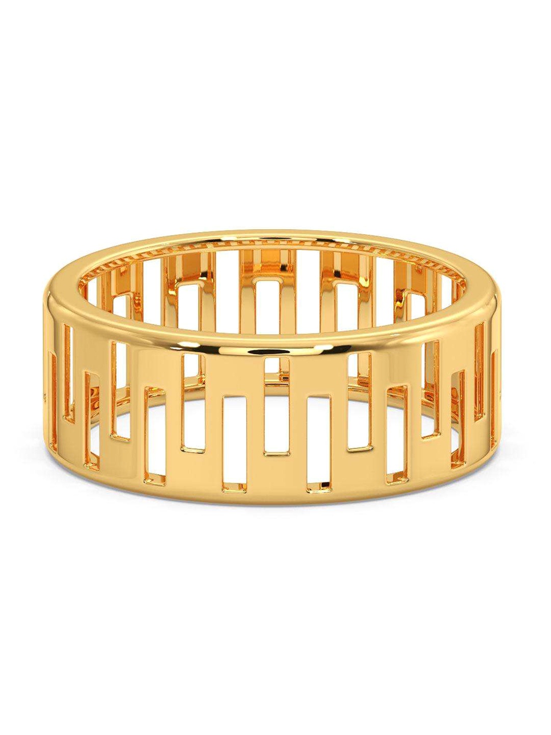 

CANDERE A KALYAN JEWELLERS COMPANY Men 14KT Gold Ring 3.32 g
