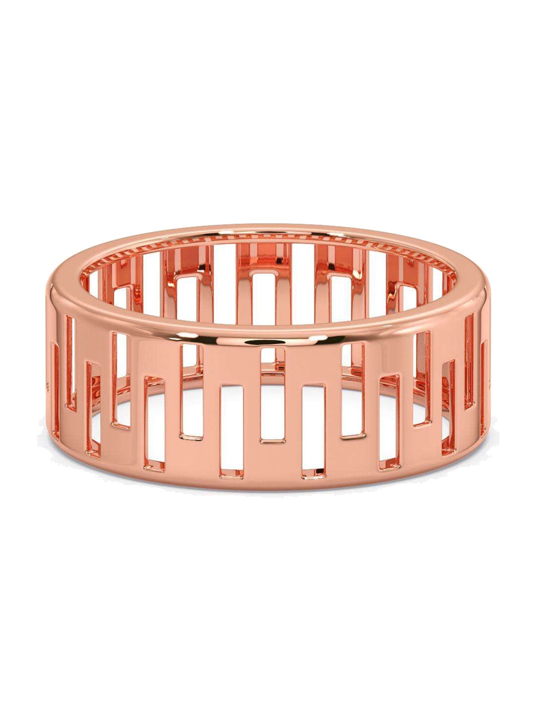

CANDERE A KALYAN JEWELLERS COMPANY Men 18KT Rose Gold Ring - 3.3 gm