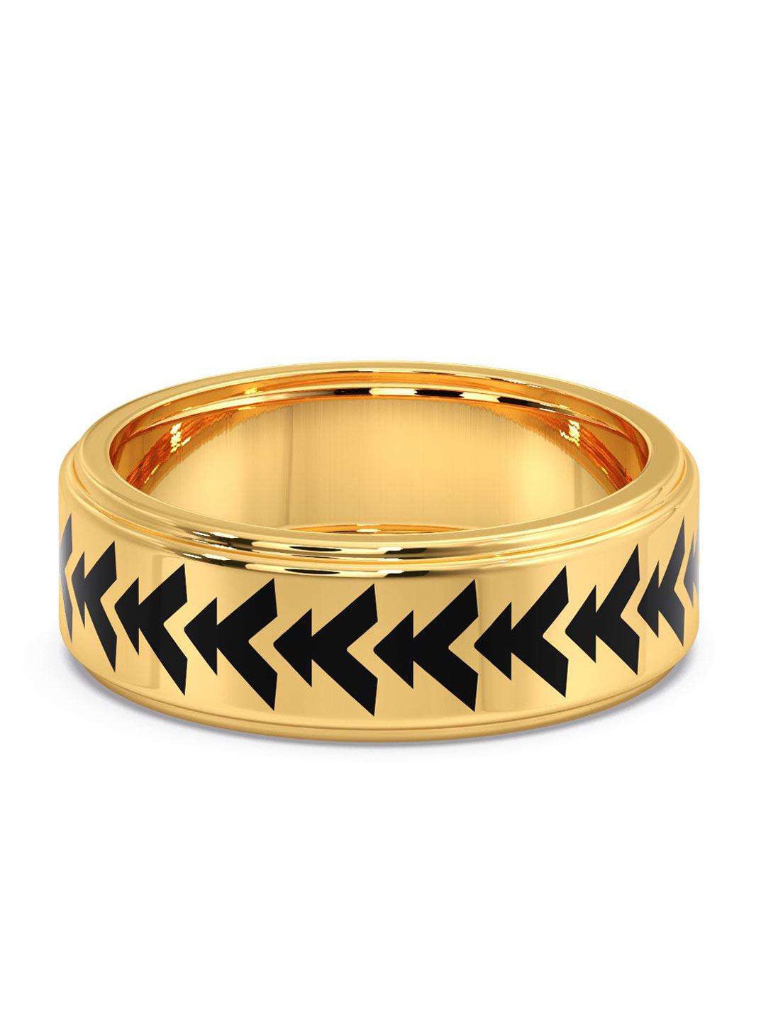 

CANDERE A KALYAN JEWELLERS COMPANY Men 18KT Gold Ring - 4.94 g