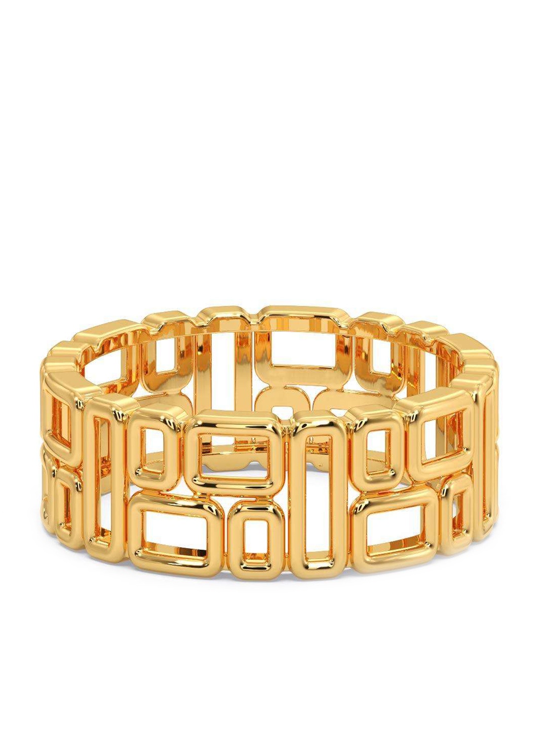 

CANDERE A KALYAN JEWELLERS COMPANY Men 18KT Gold Ring-3.8gm