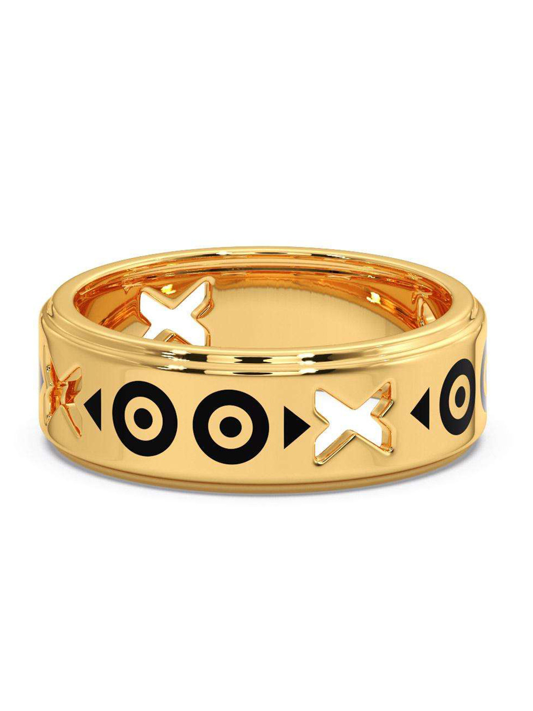 

CANDERE A KALYAN JEWELLERS COMPANY Men 18KT Gold Ring - 5.71 g