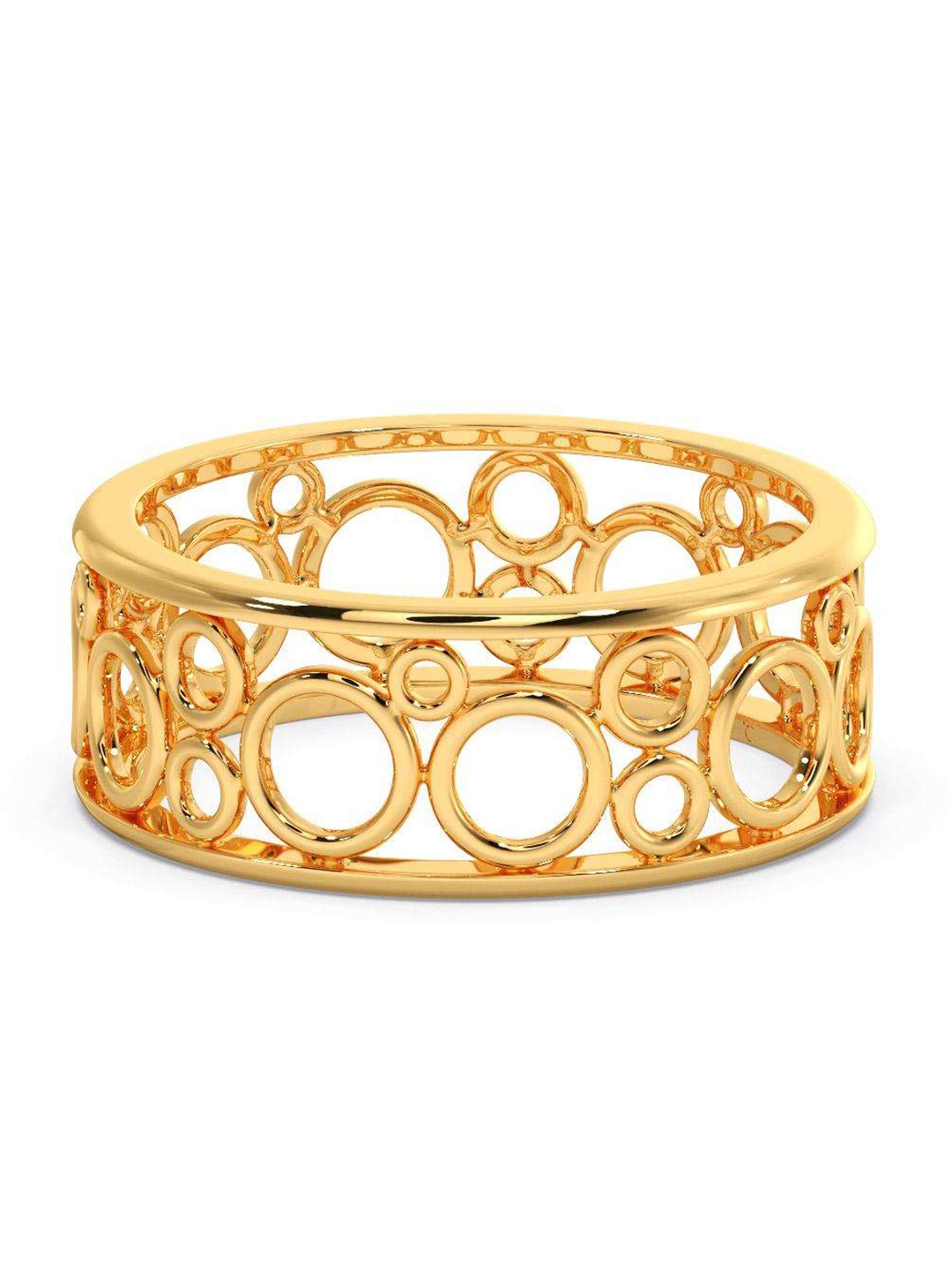 

CANDERE A KALYAN JEWELLERS COMPANY Men 14KT BIS Hallmark Gold Ring -3.42 g