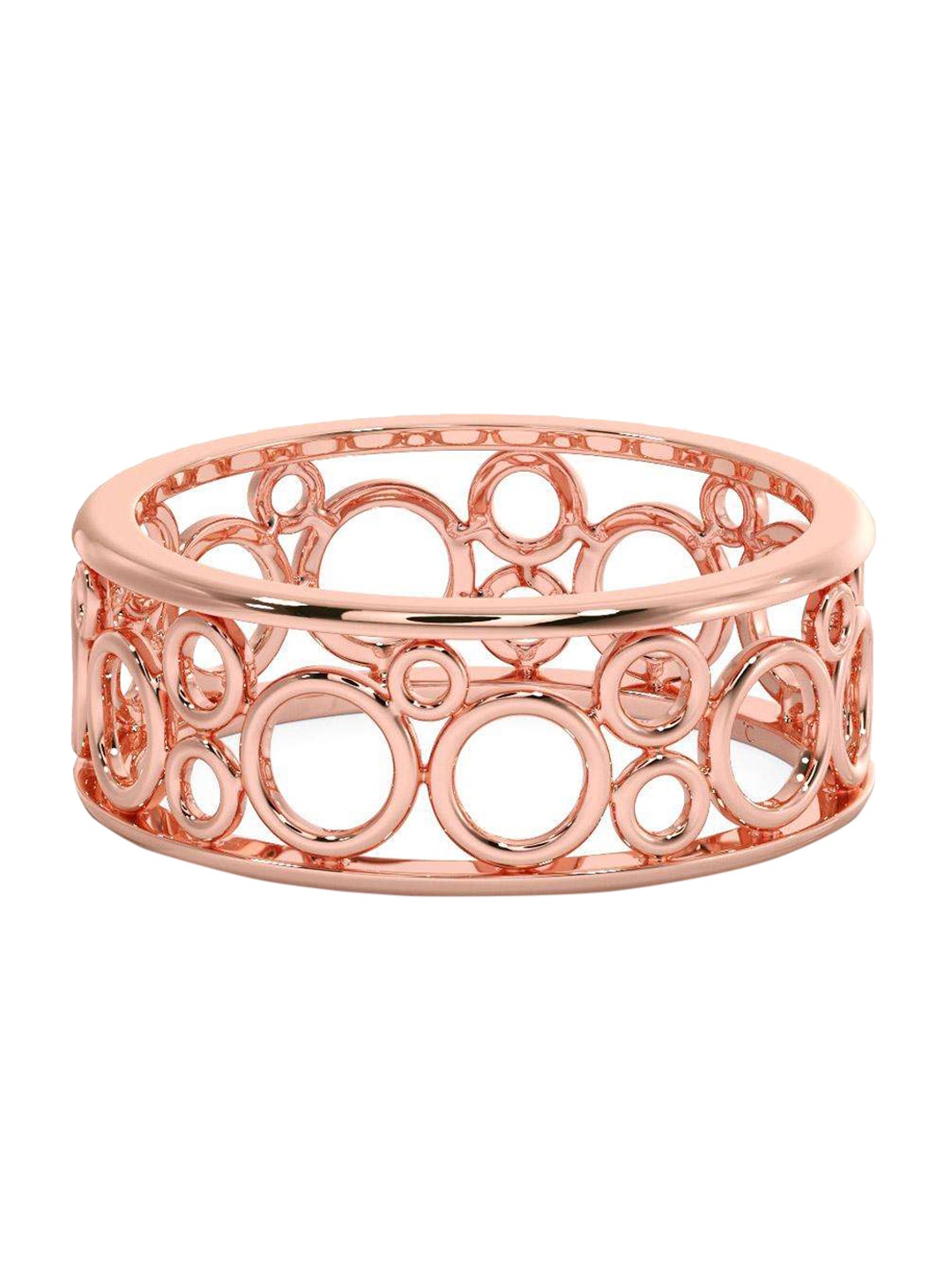 

CANDERE A KALYAN JEWELLERS COMPANY Men 14KT Rose Gold Ring-2.81gm