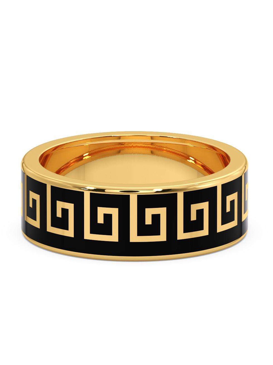 

CANDERE A KALYAN JEWELLERS COMPANY Men 14KT BIS Hallmark Gold Finger Ring-3.93 g