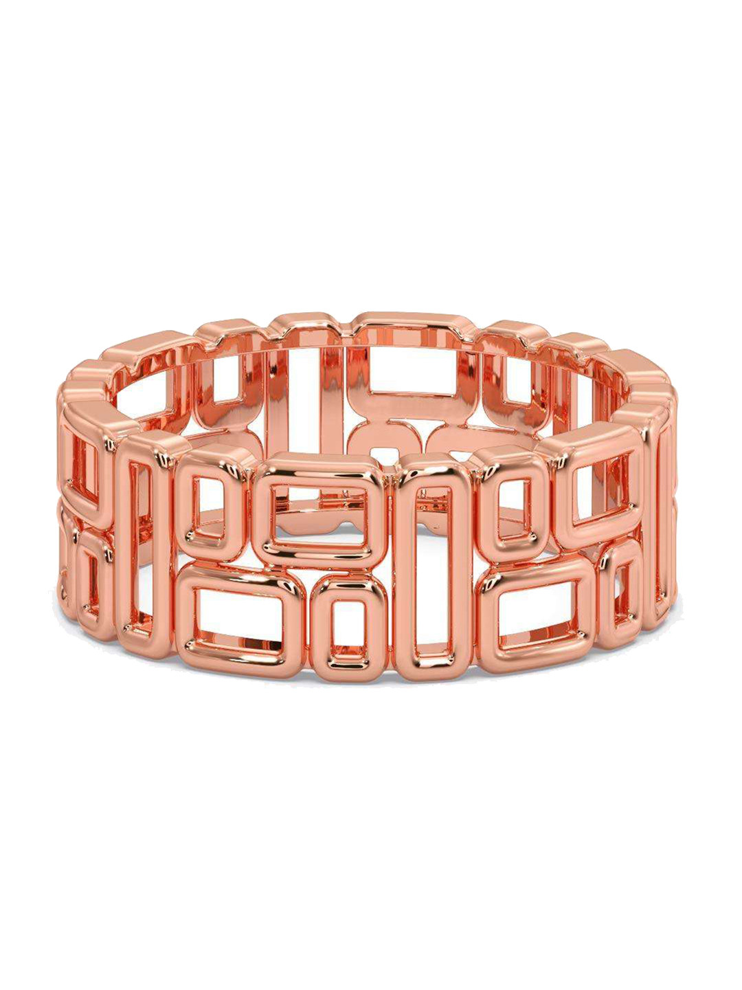 

CANDERE A KALYAN JEWELLERS COMPANY Men 14KT Rose Gold Ring-3.92gm