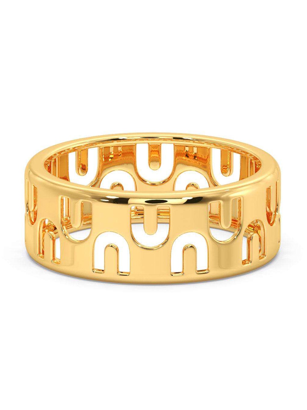 

CANDERE A KALYAN JEWELLERS COMPANY Men 14KT Gold Ring-3.79gm