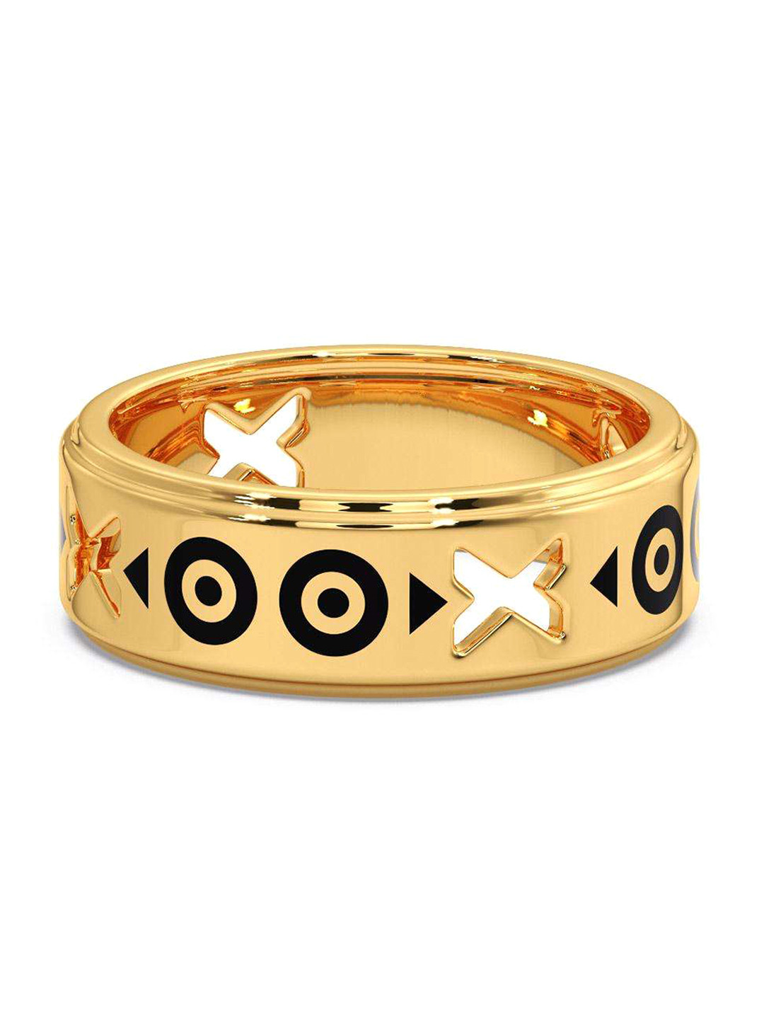 

CANDERE A KALYAN JEWELLERS COMPANY Men 18KT Gold Ring - 5.83 gm