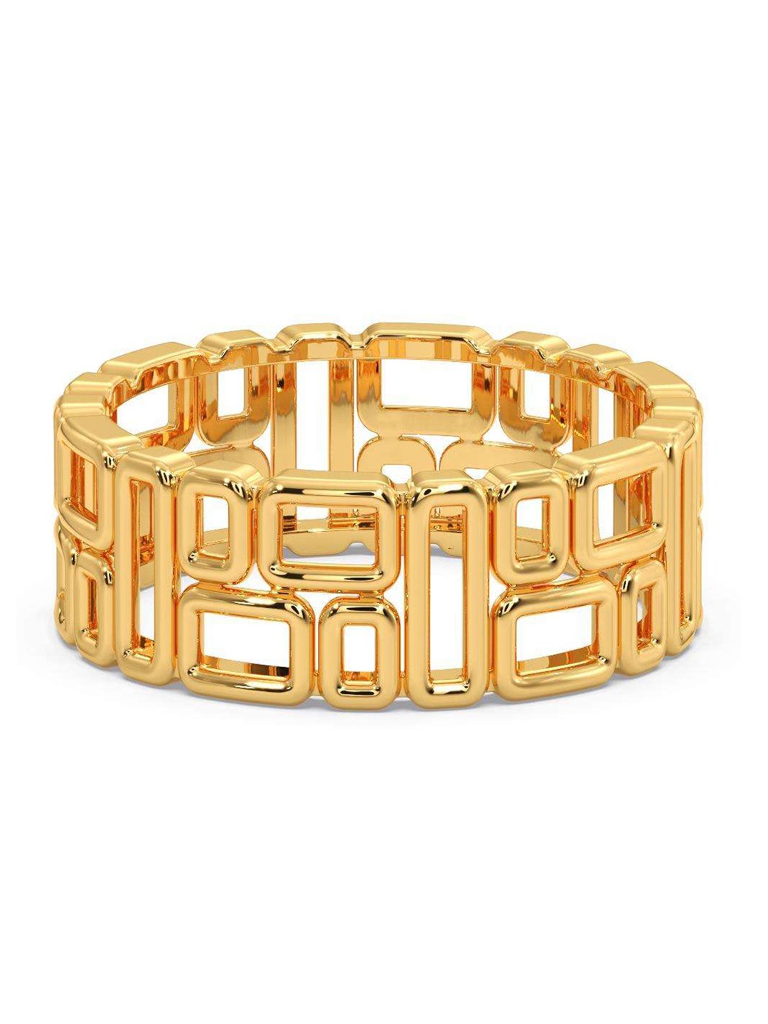 

CANDERE A KALYAN JEWELLERS COMPANY Men 14KT Gold Ring - 3.88gm
