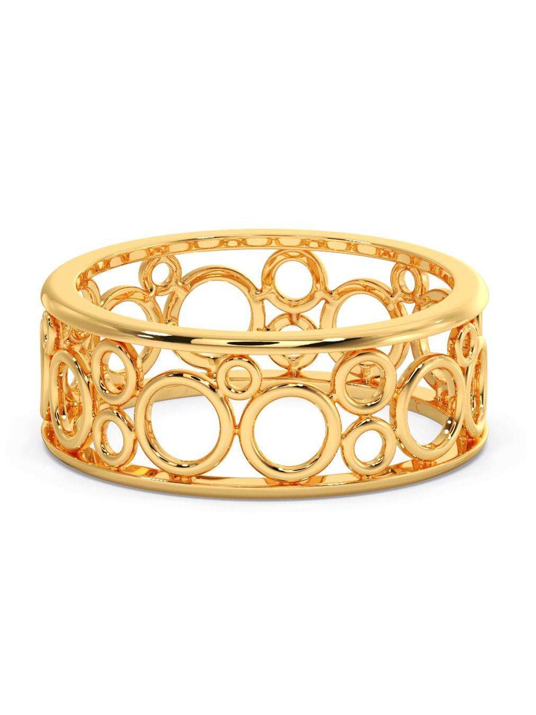 

CANDERE A KALYAN JEWELLERS COMPANY Men 18KT BIS Hallmark Gold Finger Ring- 3.59 g
