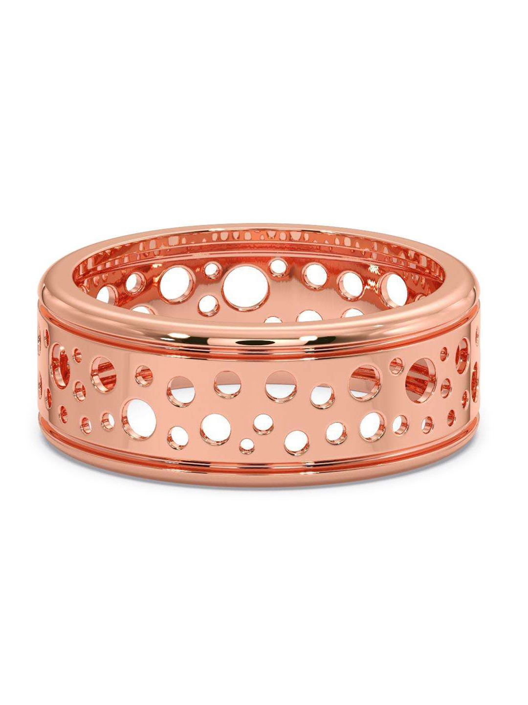 

CANDERE A KALYAN JEWELLERS COMPANY Men 14KT Rose Gold Ring - 4.58 gm