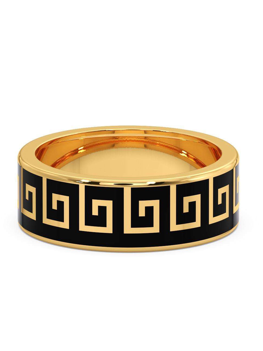 

CANDERE A KALYAN JEWELLERS COMPANY Men 18KT Gold Ring-4.56 g