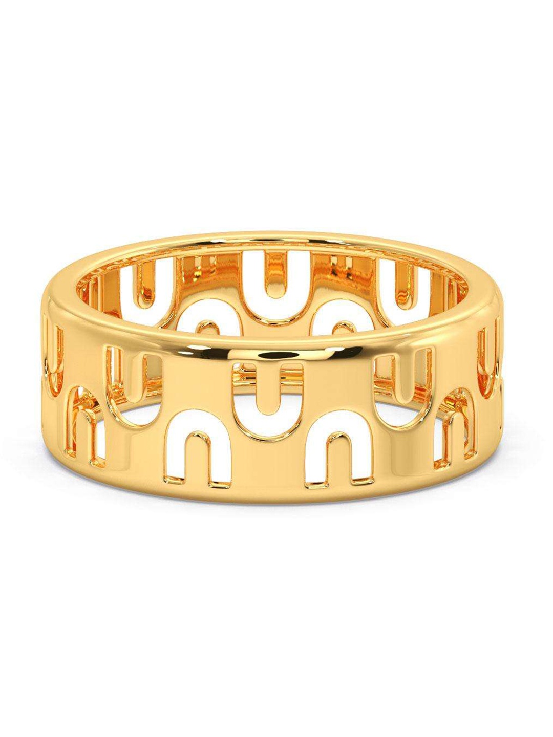 

CANDERE A KALYAN JEWELLERS COMPANY Men 14KT Gold Ring-3.41gm