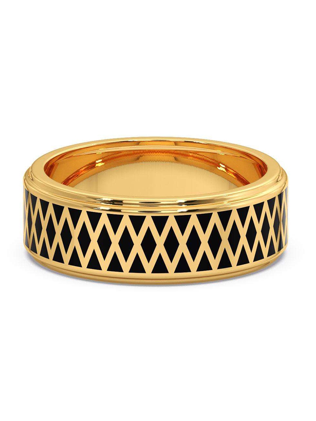 

CANDERE A KALYAN JEWELLERS COMPANY Men 18KT Gold Ring-5.2 g
