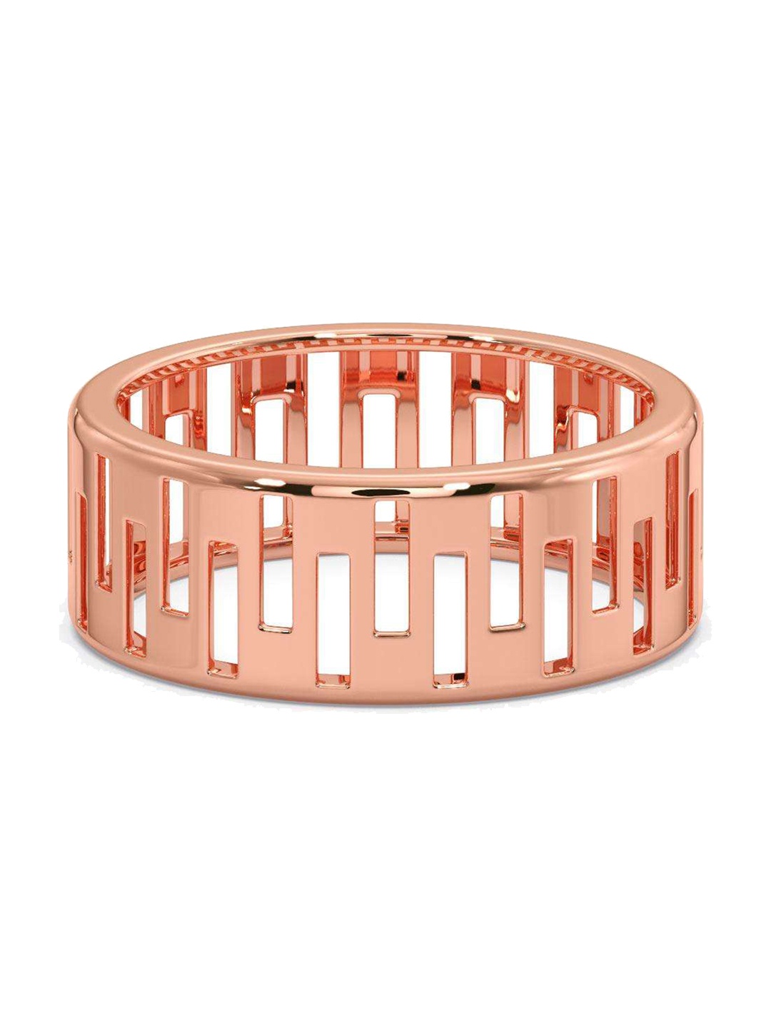 

CANDERE A KALYAN JEWELLERS COMPANY Men 14KT Rose Gold Ring - 3.1 g