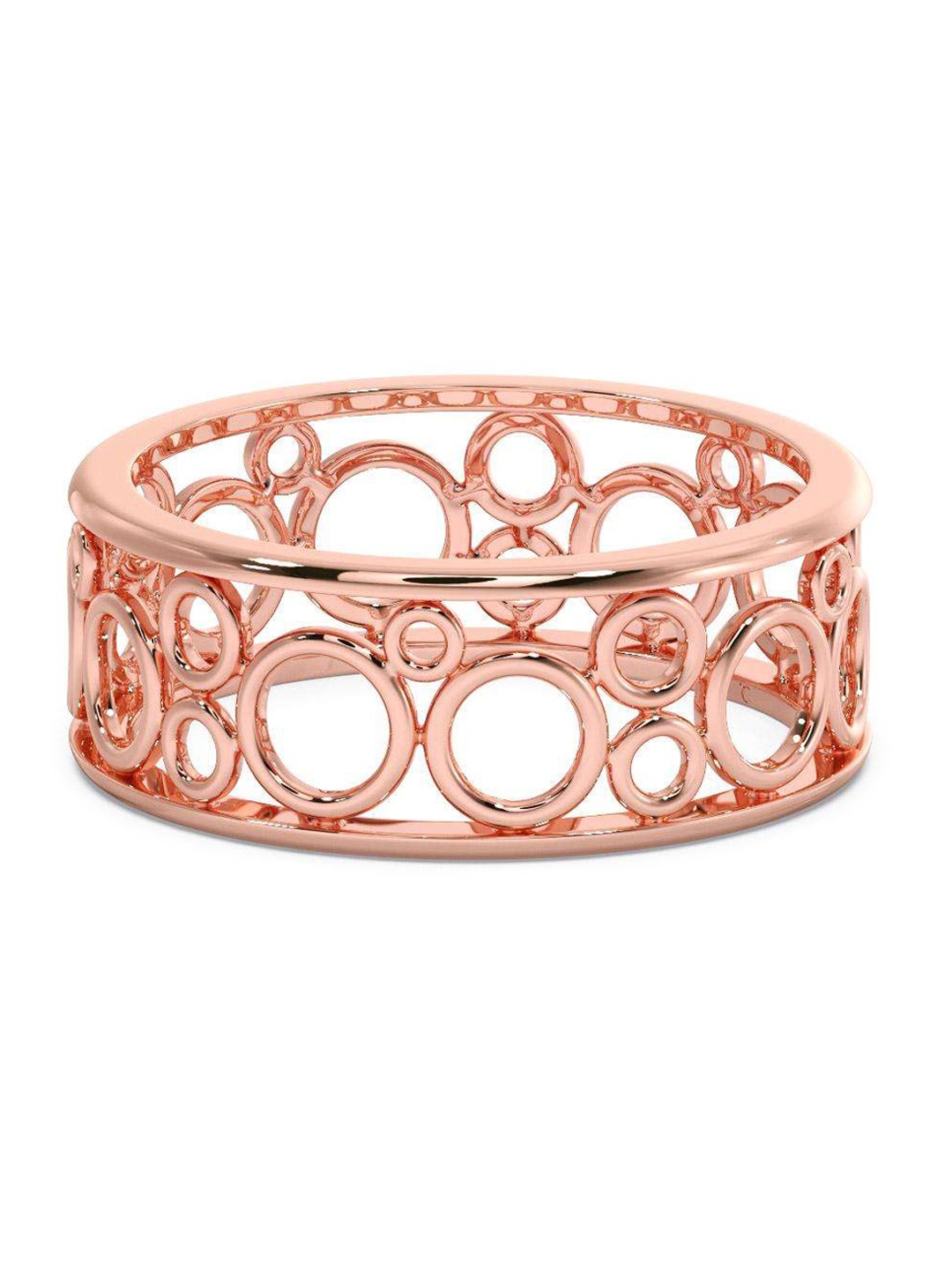 

CANDERE A KALYAN JEWELLERS COMPANY Men 14KT Rose Gold Ring - 3.08 gm