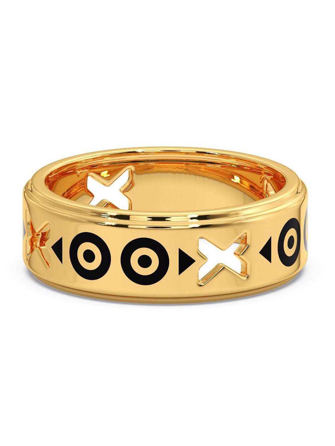

CANDERE A KALYAN JEWELLERS COMPANY Men 18KT Gold Ring - 6.21 gm
