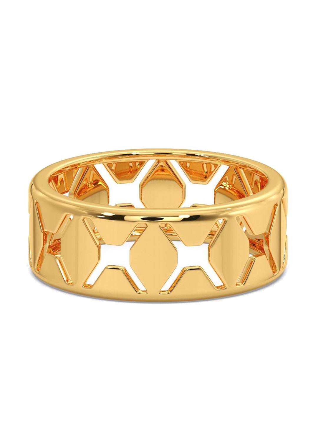 

CANDERE A KALYAN JEWELLERS COMPANY Men 18KT Gold Ring - 5.1 g