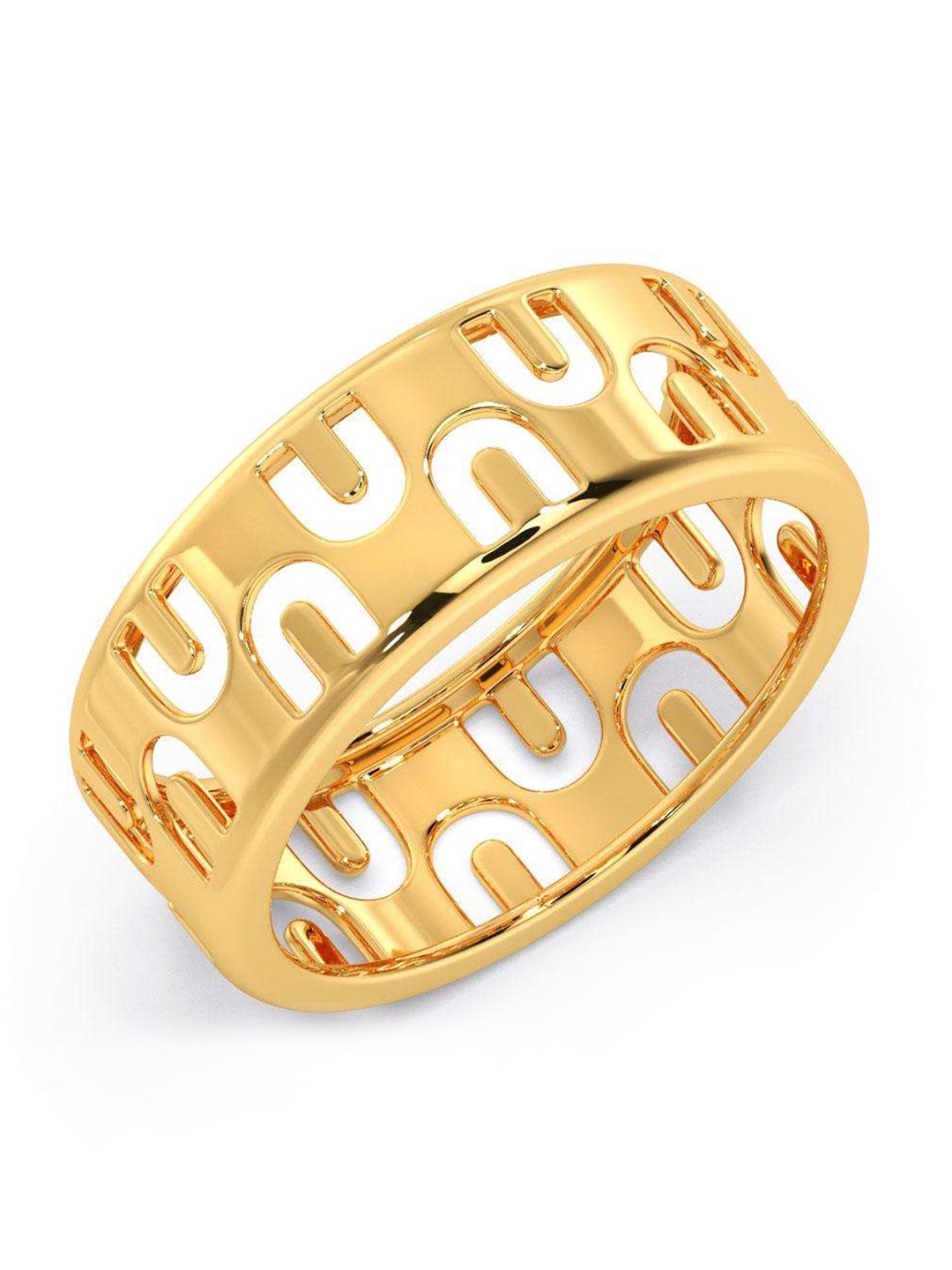 

CANDERE A KALYAN JEWELLERS COMPANY Men 14KT Gold Ring-3.19gm