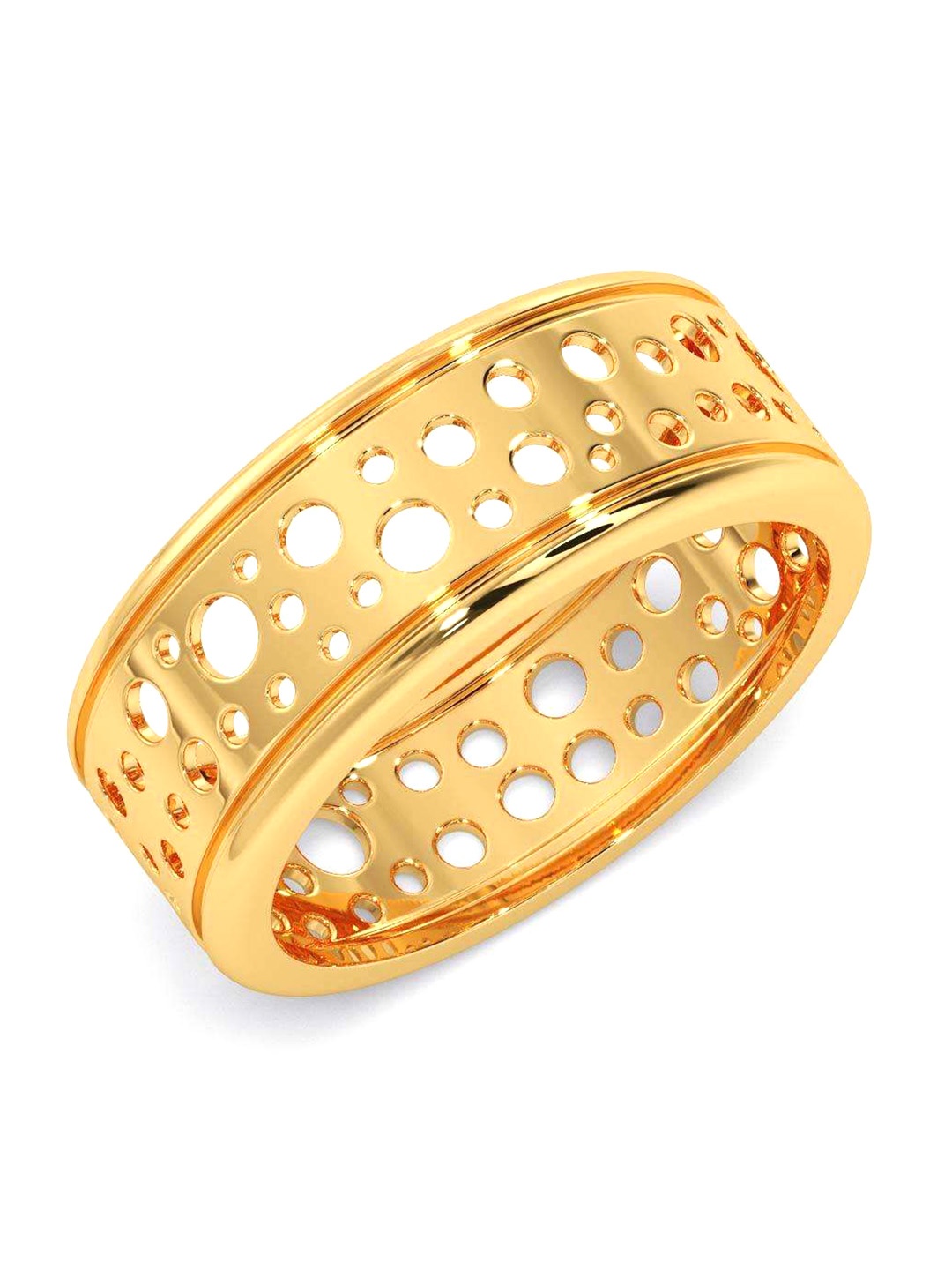 

CANDERE A KALYAN JEWELLERS COMPANY Men 18KT Gold Ring-4.67 g